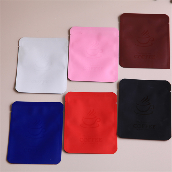 Manufacturing Companies for Custom Various Aluminum Foil Flat Bottom Coffee Bean Packaging Bag